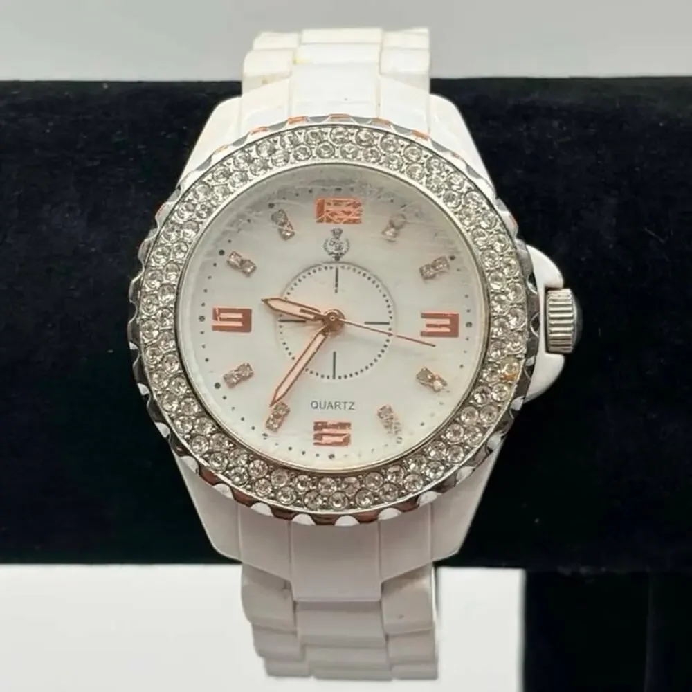 White & Rose Gold Men’s Watch